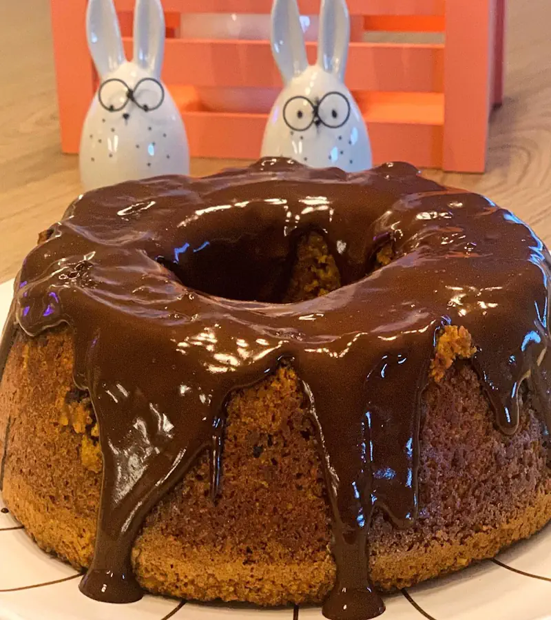 Bolo de Cenoura Fit com Farinha de Amêndoas 3 Bolo de Cenoura Fit com Farinha de Amêndoas