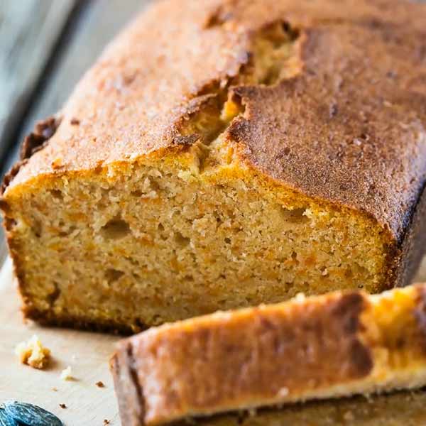 Pão de Abóbora Vegano Como fazer Pão de Abóbora Vegano