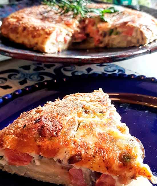 Receita de Omelete Batida? Conheça a versão Espanhola da Fritada 2 Receita de Omelete Batida