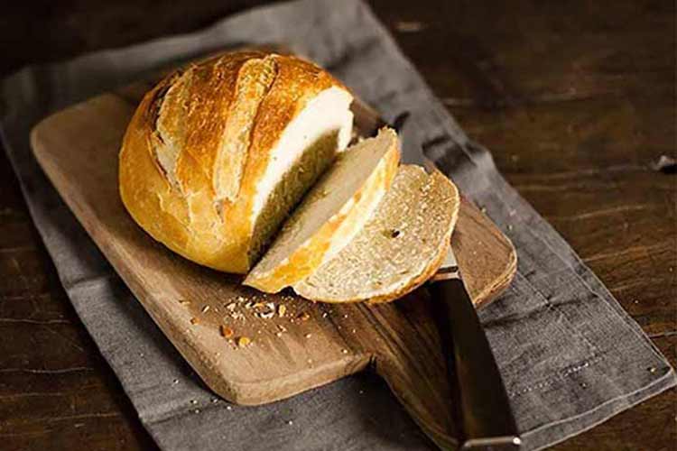 Pão Italiano Caseiro crocante e fofinho