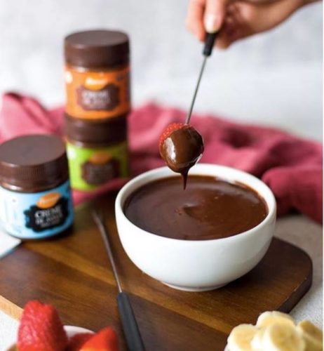 Fondue com Creme de Avelã para a noite do Dia dos Namorados 2 Fondue com Creme de Avelã