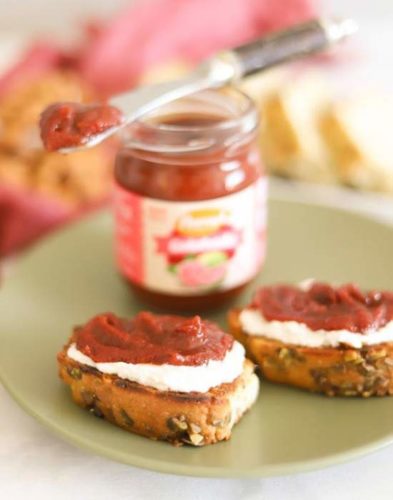Receita de Cheesecake com Paçoca e Goiabada sem açúcares, sem glúten ou lactose 2 Cheesecake com Paçoca e Goiabada