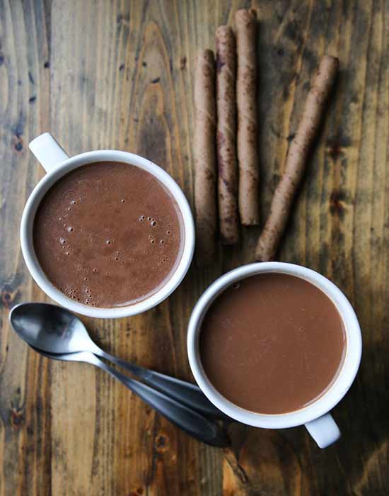 6 Receitas de Chocolate Quente Ligth e Funcionais para você saborear no friozinho 4 Chocolate Quente Ligths e Funcionais