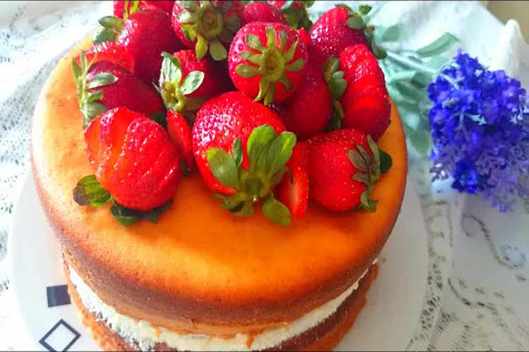 Como fazer Naked Cake de Chocolate Branco e Morangos, uma sobremesa especial 2 Naked Cake de Chocolate Branco e Morangos