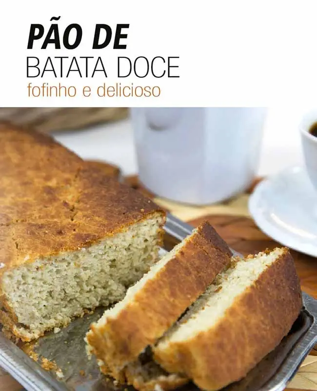 Hoje tem Pão de Batata Doce quentinho, ficou super fofinho e delicioso 2 Pão de Batata Doce quentinho