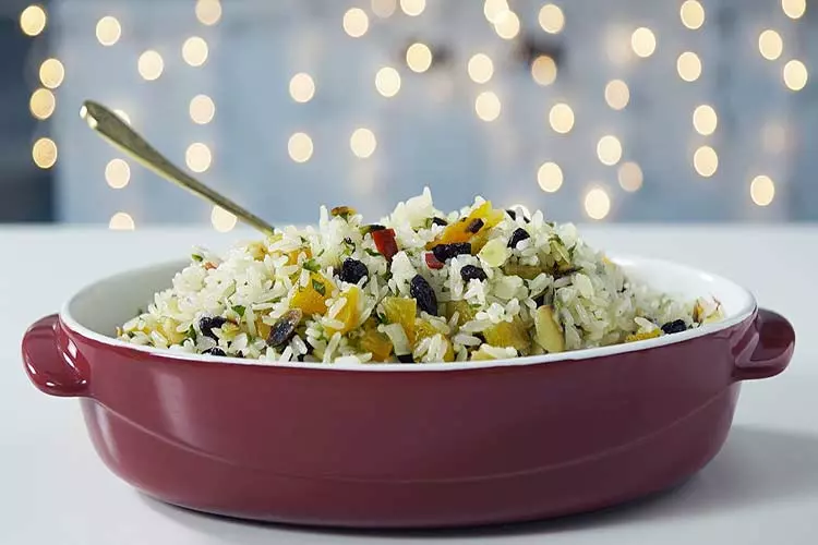 13 Deliciosas Receitas de Natal – Opções Pratos Principais e Sobremesas para sua ceia deliciosa 12 Arroz Natalino