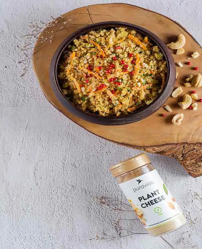 Receita que não pode faltar na ceia de Natal: Farofa Low Carb com Amêndoas 3 Farofa Low Carb com Amêndoas