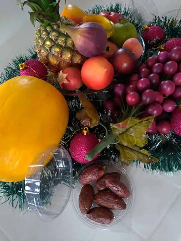 Frutas para Ceia de Ano Novo