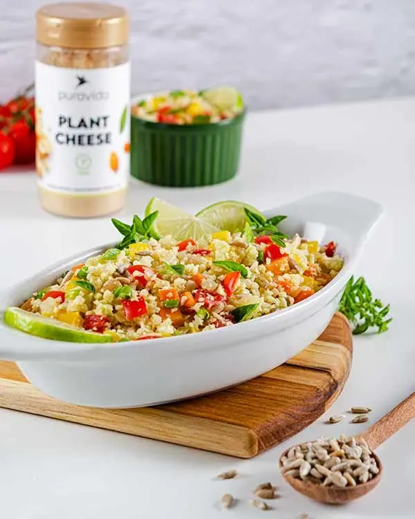 Receita vegana: Como fazer Cuscuz de Couve-Flor 2 Como fazer Cuscuz de Couve-Flor
