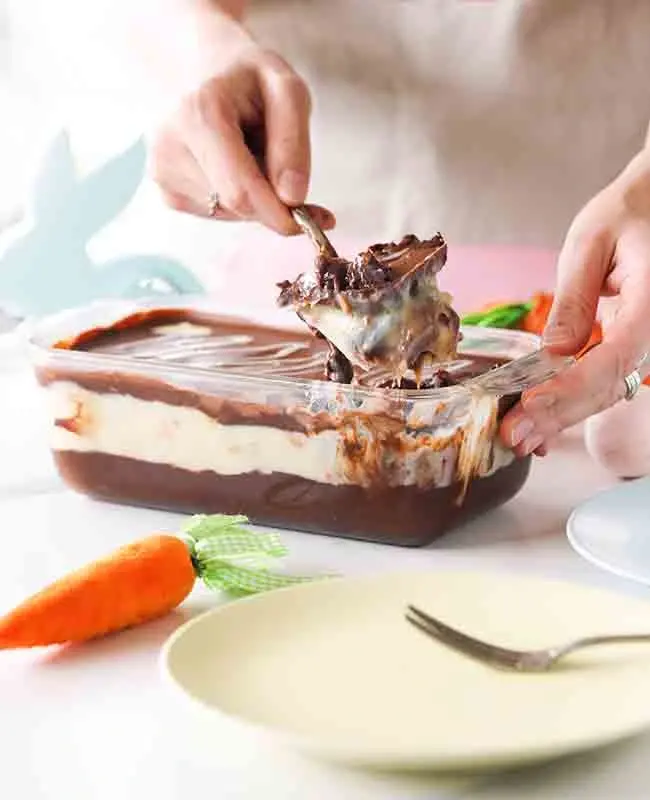 Se Inspire com 3 Receitas para Páscoa: Ovo de Páscoa de Travessa, a Palha Italiana e uma Bacalhoada Especial de Páscoa 2 Ovo de Páscoa de Travessa