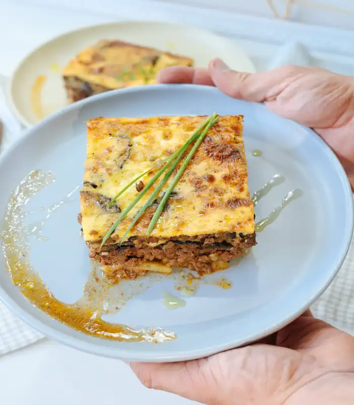 Moussaká Cozido de Berinjelas e Carne: Receita Culinária Grega para fazer no final de semana 2 Moussaká Cozido de Berinjelas