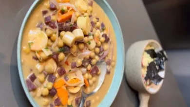 Curry de Legumes e couscous marroquinho