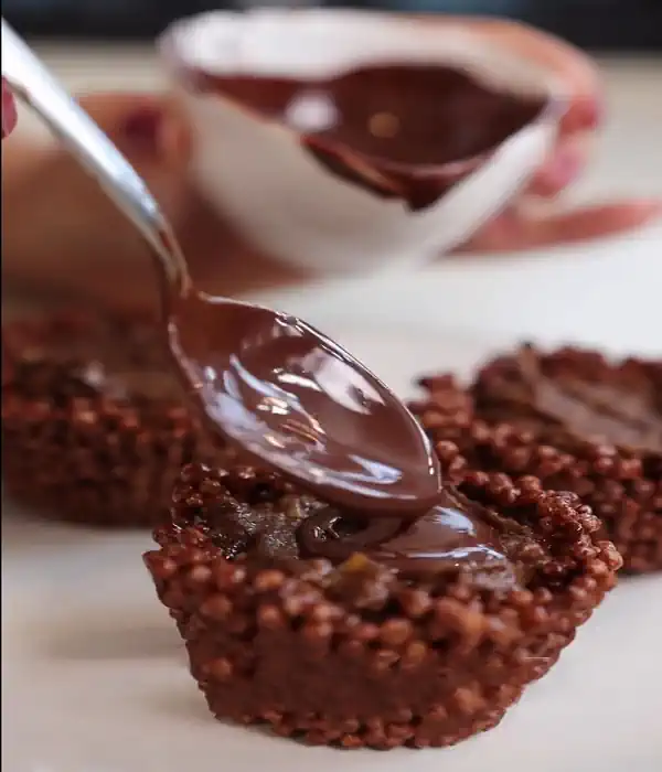 Receita de Casquinha Crocante de Chocolate Zero Açúcar e Vegana 2 Casquinha Crocante