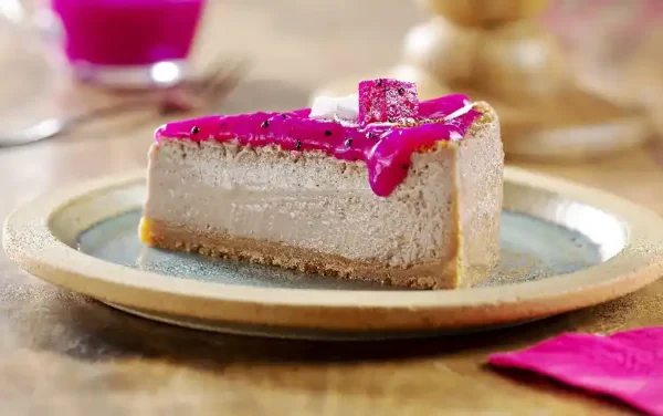 Cheesecake de Acai com Pitaya