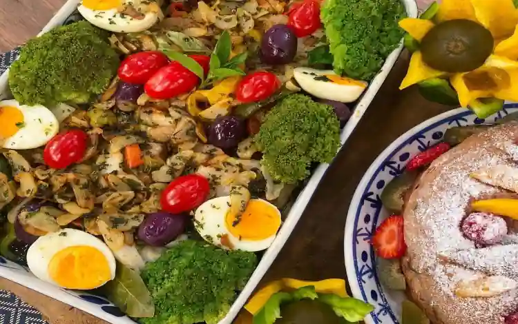 Tradicional Bacalhoada à Portuguesa é a estrela da ceia 2 Bacalhoada à Portuguesa