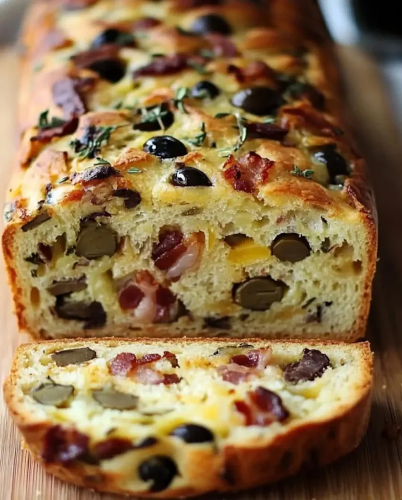 🍞 Pão de Azeitona com Bacon e Queijo: irresistível, prático e cheio de sabor 3 Pão de Azeitona com Bacon e Queijo