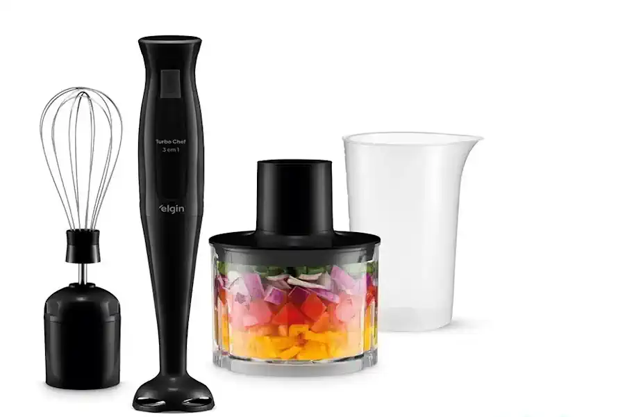 Mixer Elgin Turbo Chef 3 em 1: O que Vem na Caixa, Como Funciona e se Vale Comprar 2 Mixer Elgin Turbo Chef 3 em 1