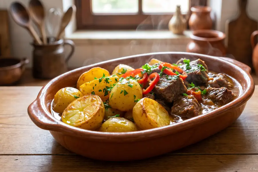 Sabor e Praticidade: Batata Corada com Carne 2 Batata Corada com Carne